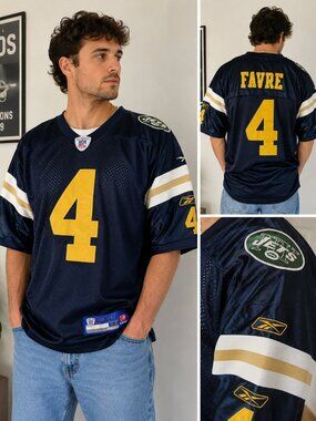 🏈 Brett Favre #4 Reebok NFL Equipment Jersey – Size 52 (XL/XXL) 🏈